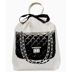 Dust Bag Travel Pouch Cream Storage Bag for Handbags & Accessories